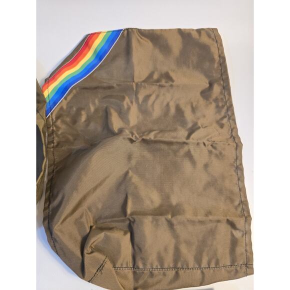 Rare Brown ABCOM Apple Macintosh SE/30 SE Plus Dust CoversRainbow Trim - Picture 2 of 11